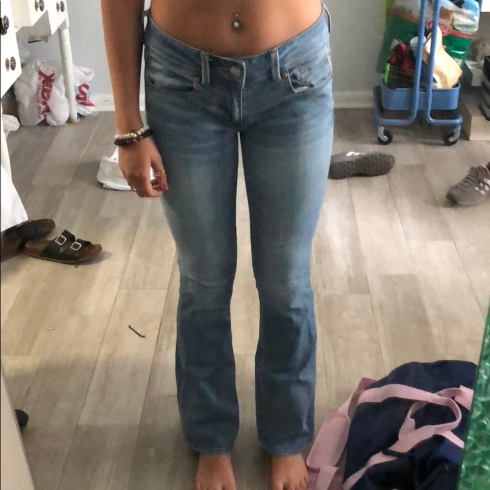 Boot cut American eagle jeans